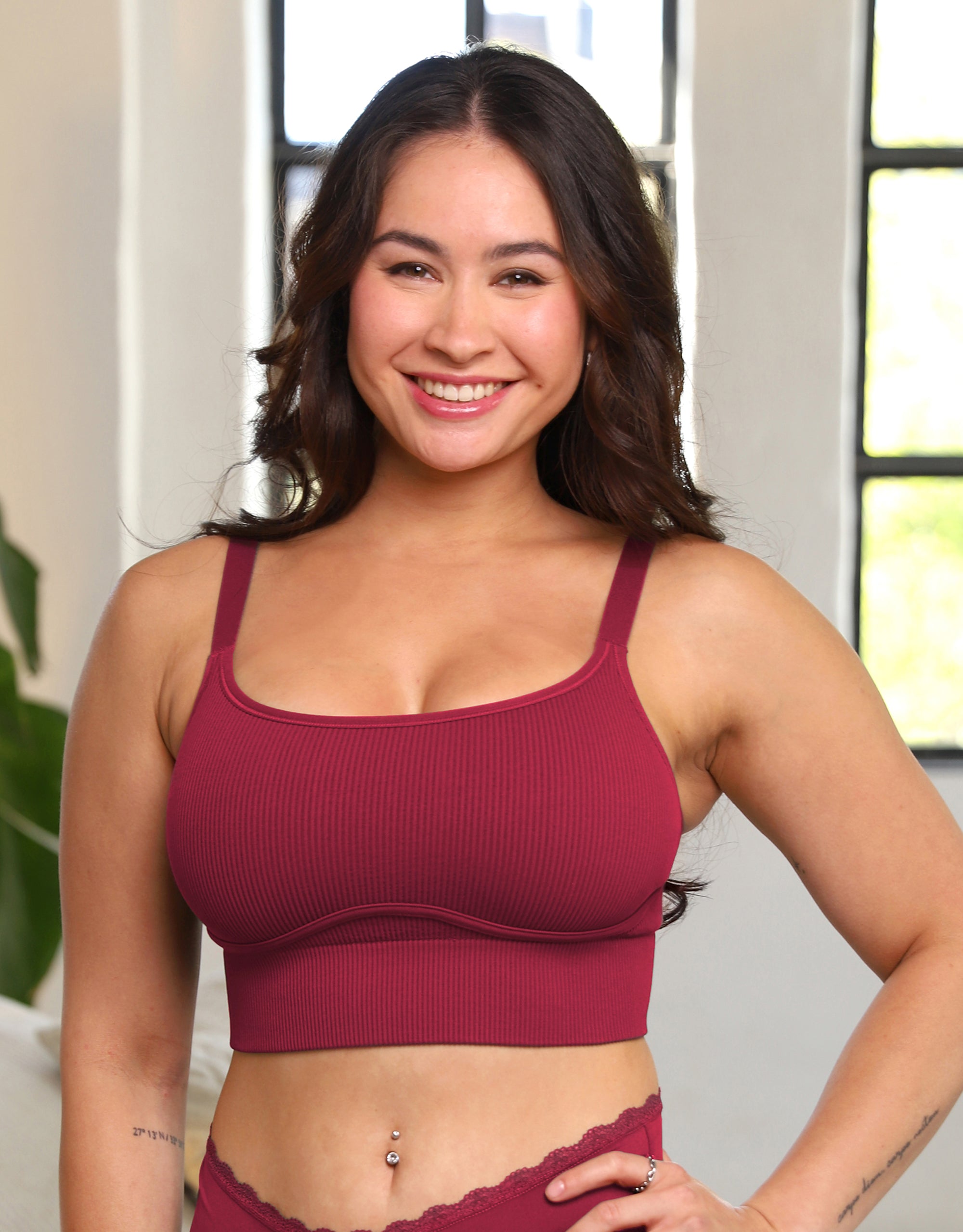 sugarshape-freeda-bustier-set-2x-bordeaux-b-gellos image 2