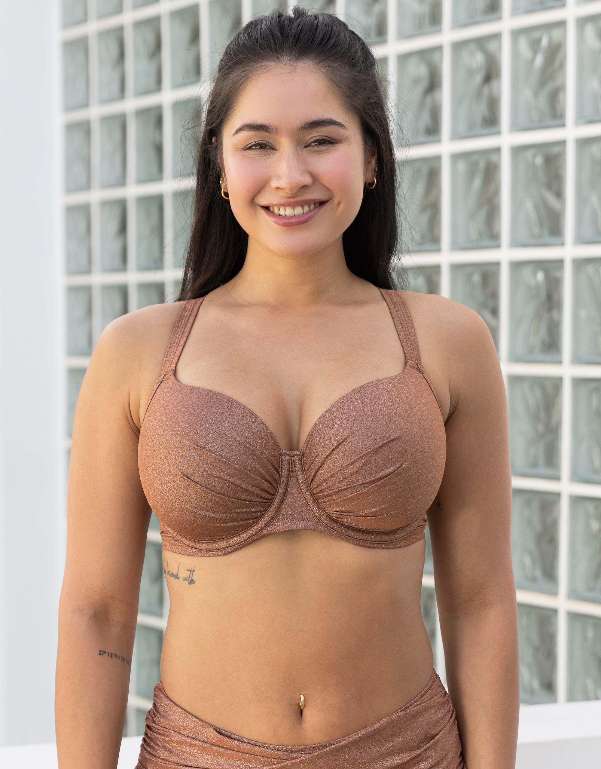 sugarshape-valencia-glam-bronze-schalen-bikini-top-demi-cups image 1