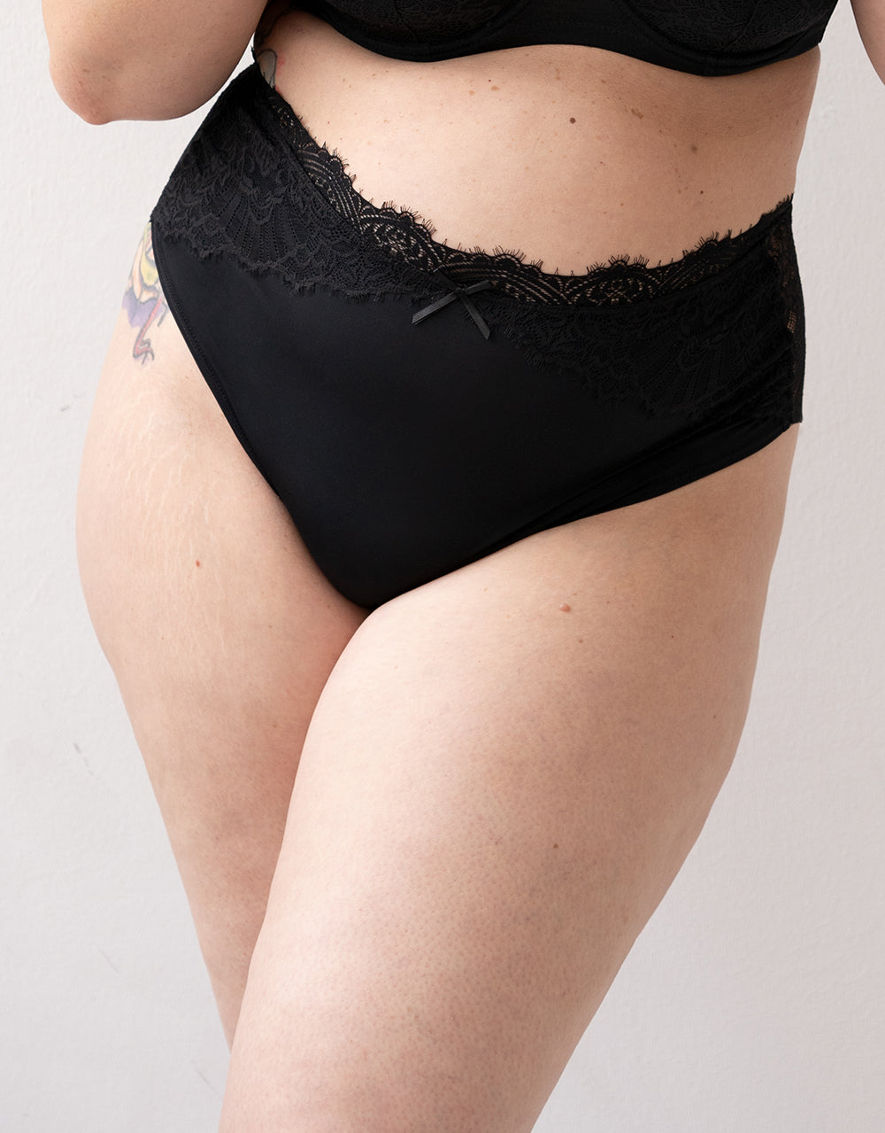 sugarshape-sensla-high-waist-panty-slip-spitze-black-38-40 image 3