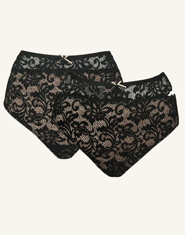 sugarshape-true-luna-night-high-panty-string-set-spitze image 1