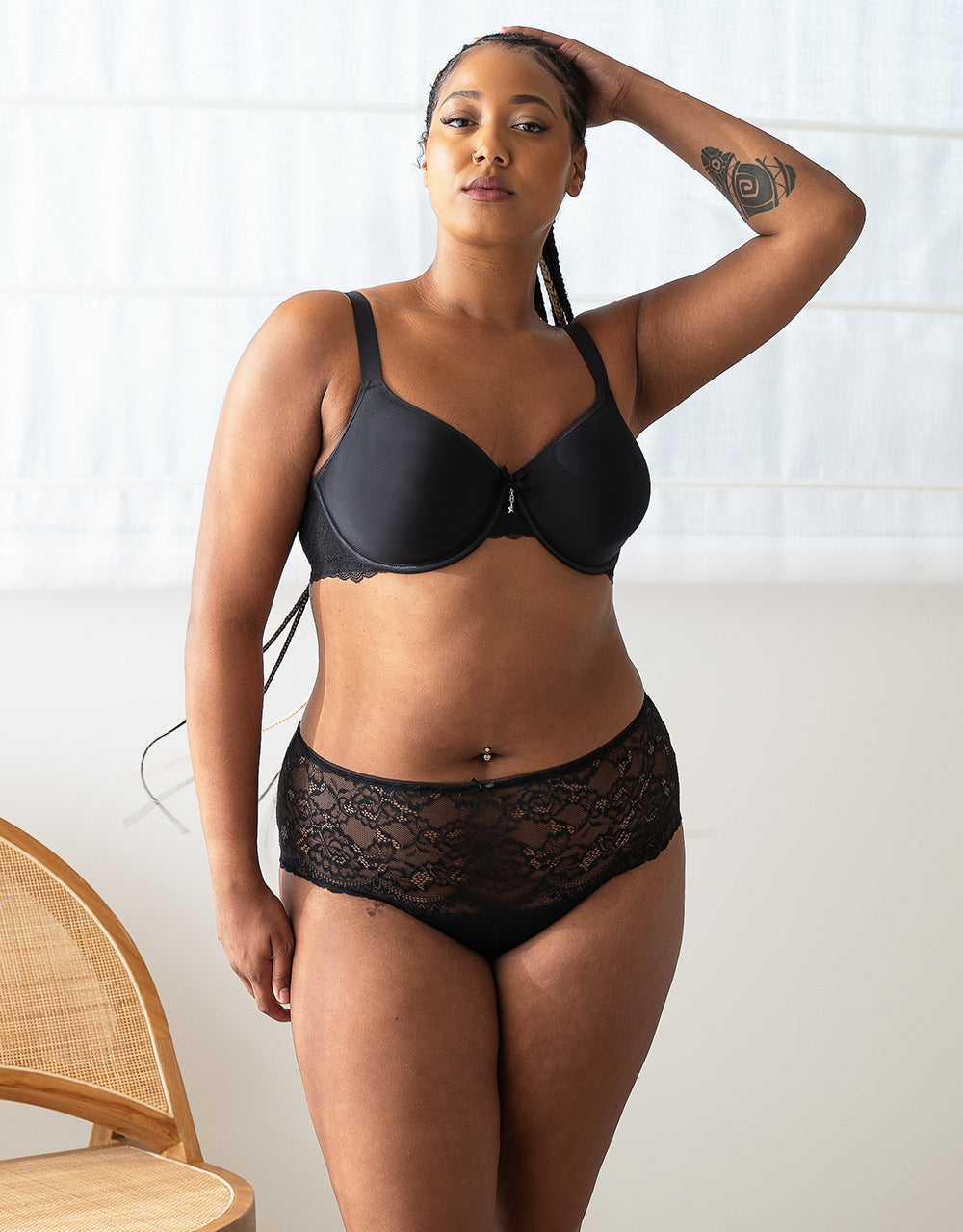 sugarshape-lace-basic-black-high-panty-spitze-schwarz image 5