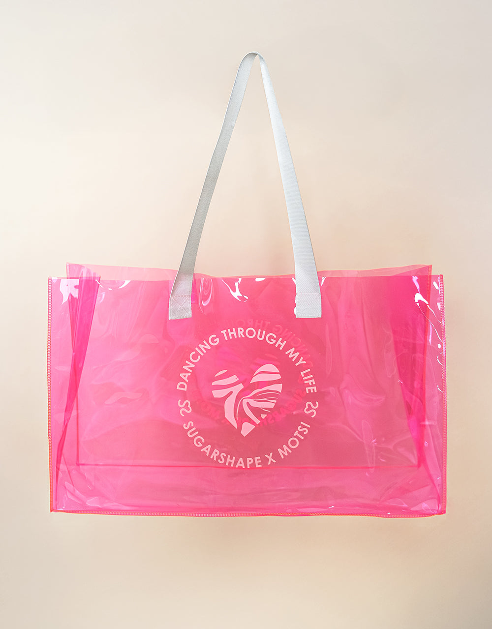 sugarshape-beach-bag-strandtasche-transparent-shopper image 1