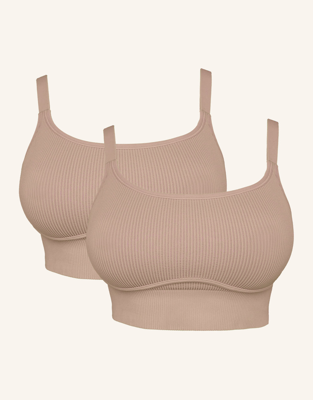 sugarshape-freeda-bustier-set-2x-taupe-nahtlos image 1