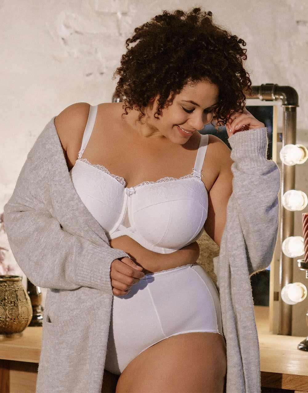 sugarshape-diamond-high-waist-panty-ivory-retro image 4