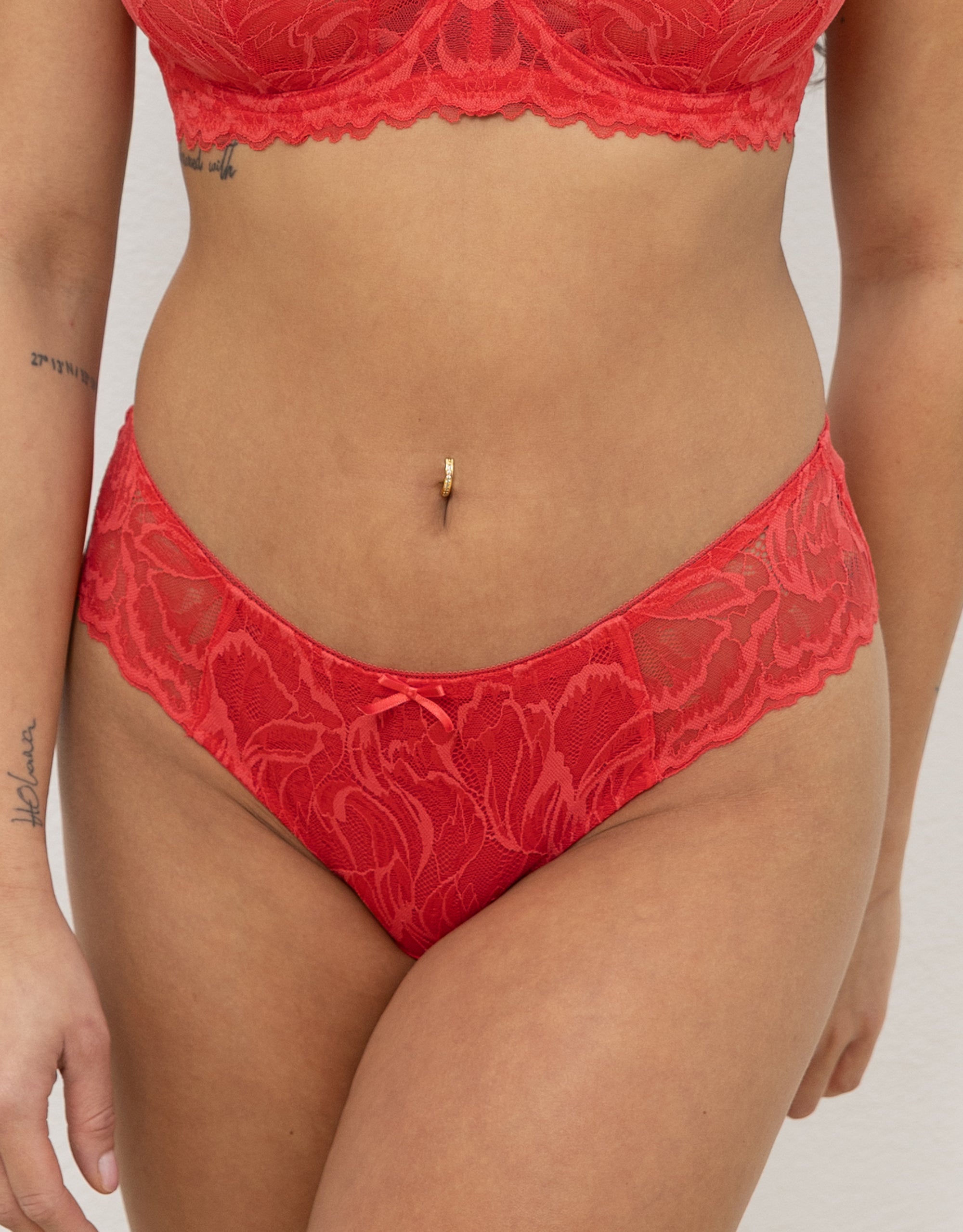 sugarshape-cariba-hibiscus-panty-spitze-halbtransparent image 1