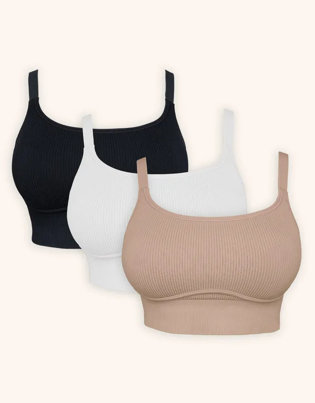 sugarshape-freeda-essential-bustier-set-3x-black-ivory-taupe image 1