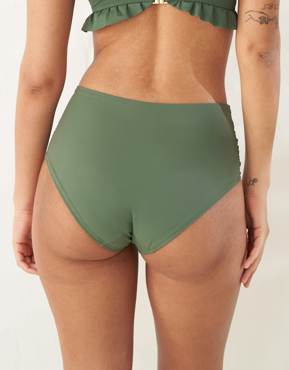 sugarshape-valencia-bikini-high-panty-olive image 2