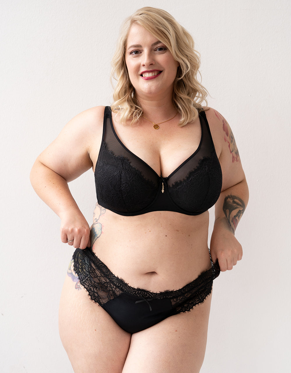 sugarshape-sensla-black-bh-schwarz-leicht-wattiert-spitze image 6