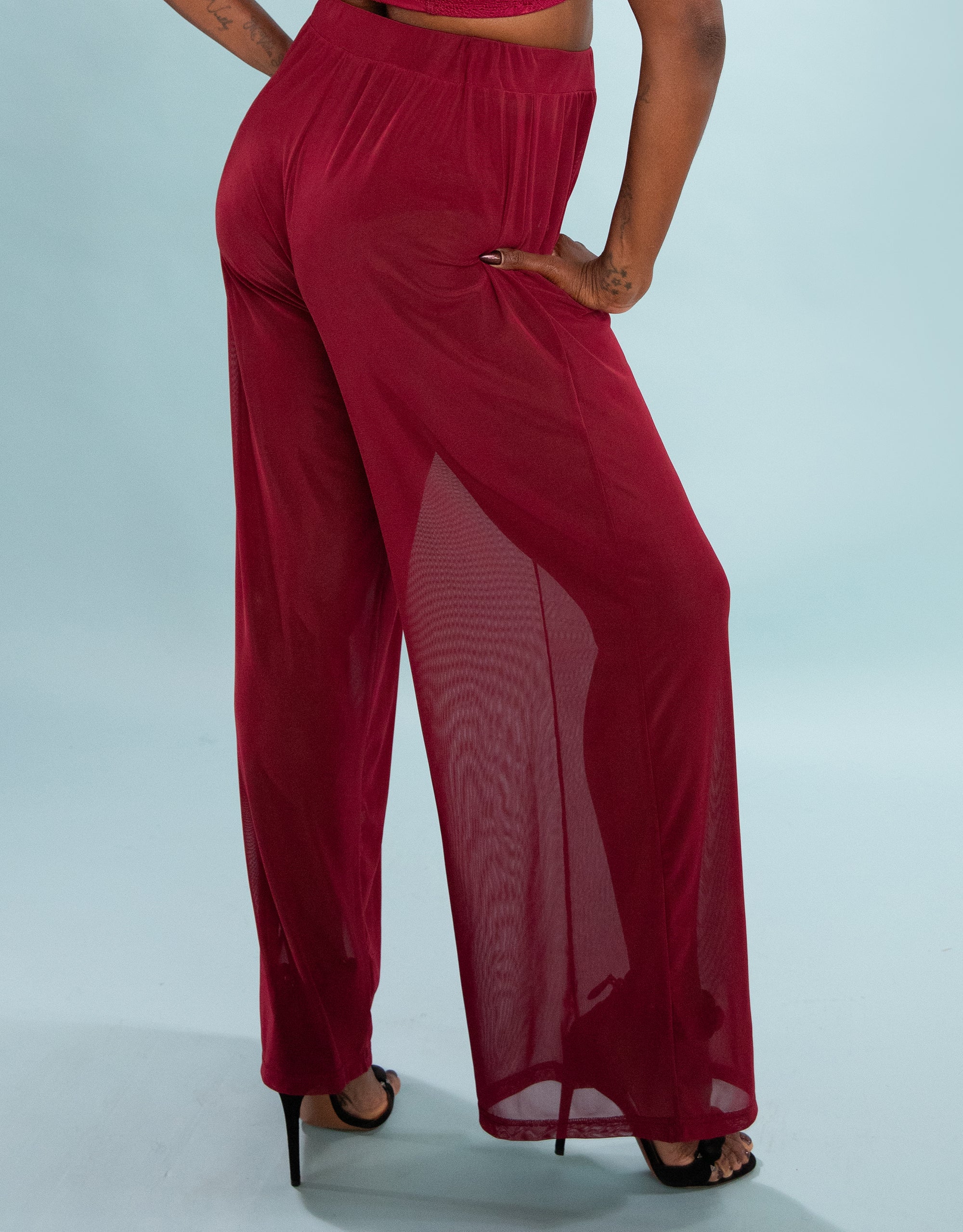 sugarshape-cozy-hose-sheer-bordeaux-transparent image 2