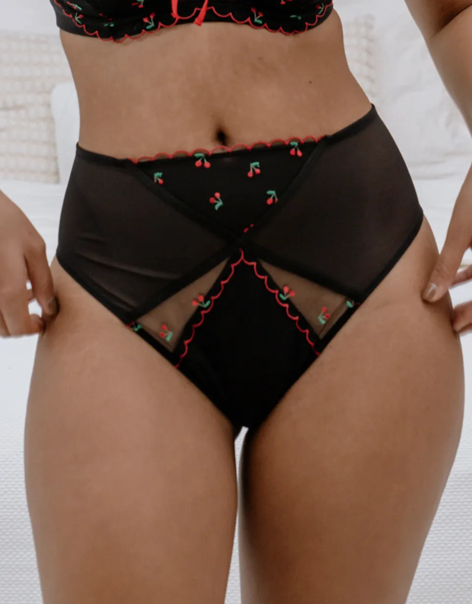 sugarshape-belle-high-waist-brazilian-black-cherry-kirschen image 1