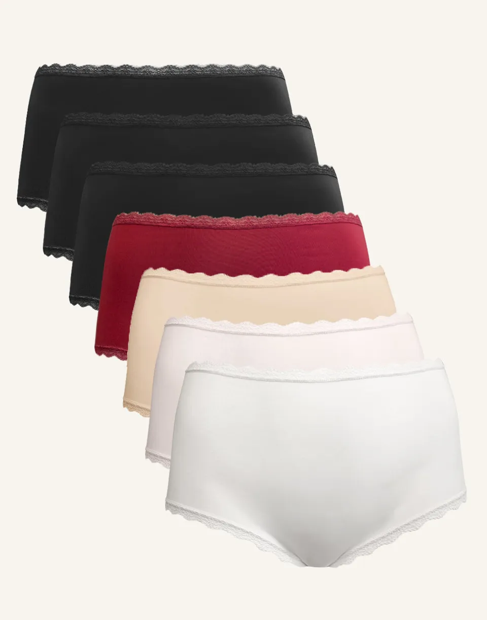 sugarshape-basic-everyday-high-panty-set-7x-gr-38-40 image 1