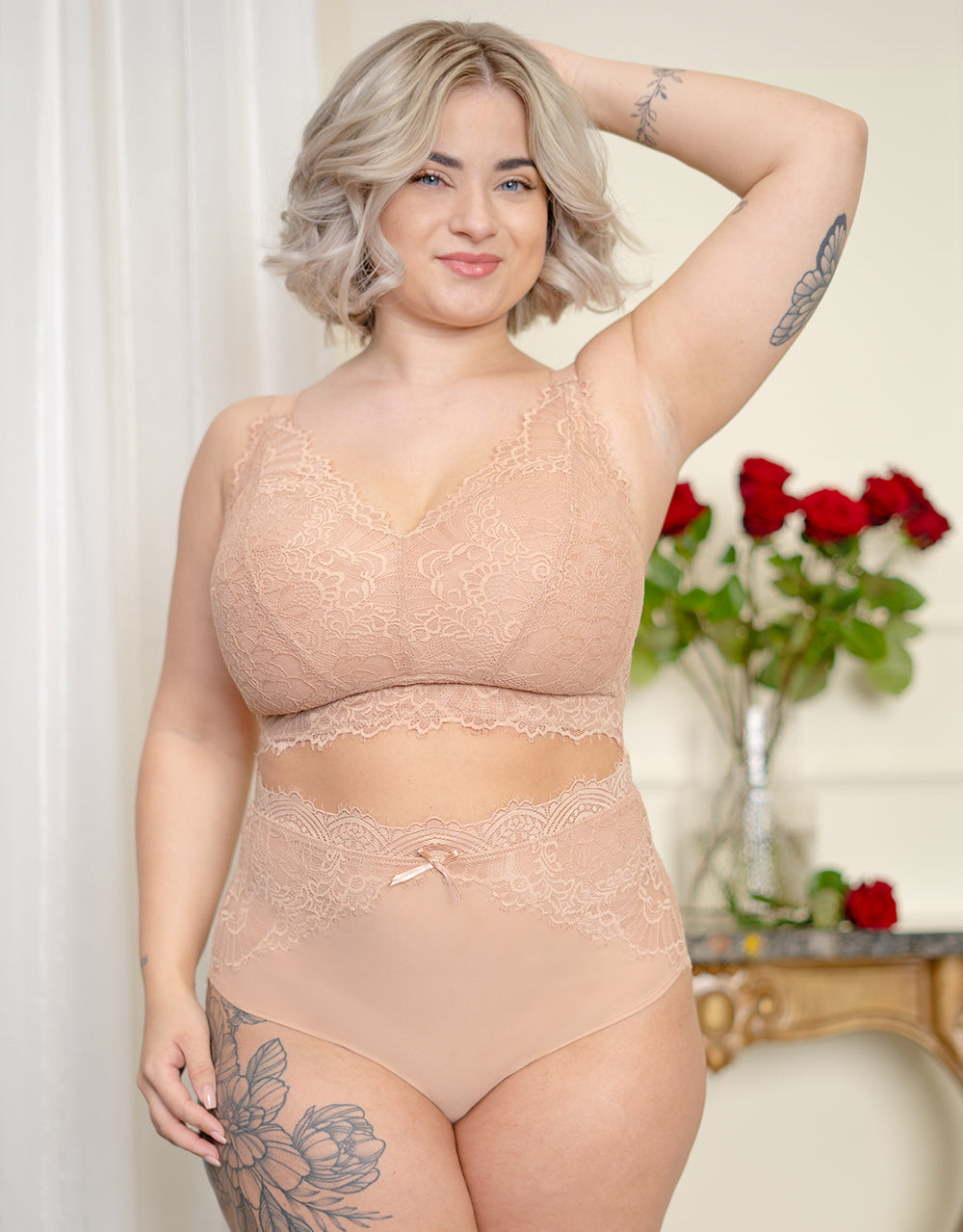 sugarshape-sensla-high-waist-panty-cappuccino-spitzenslip image 3
