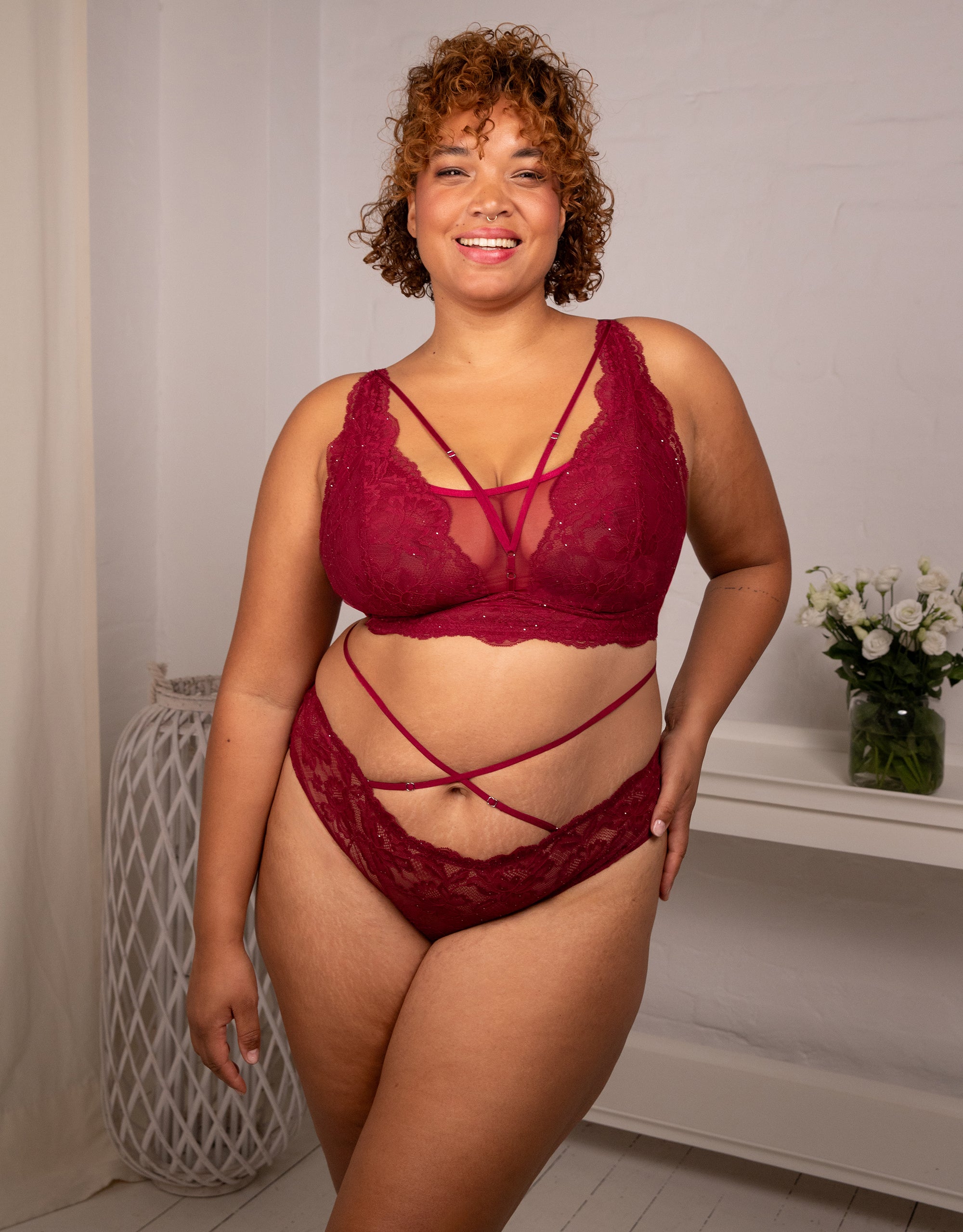 sugarshape-elva-bralette-glam-bordeaux-pailletten image 4