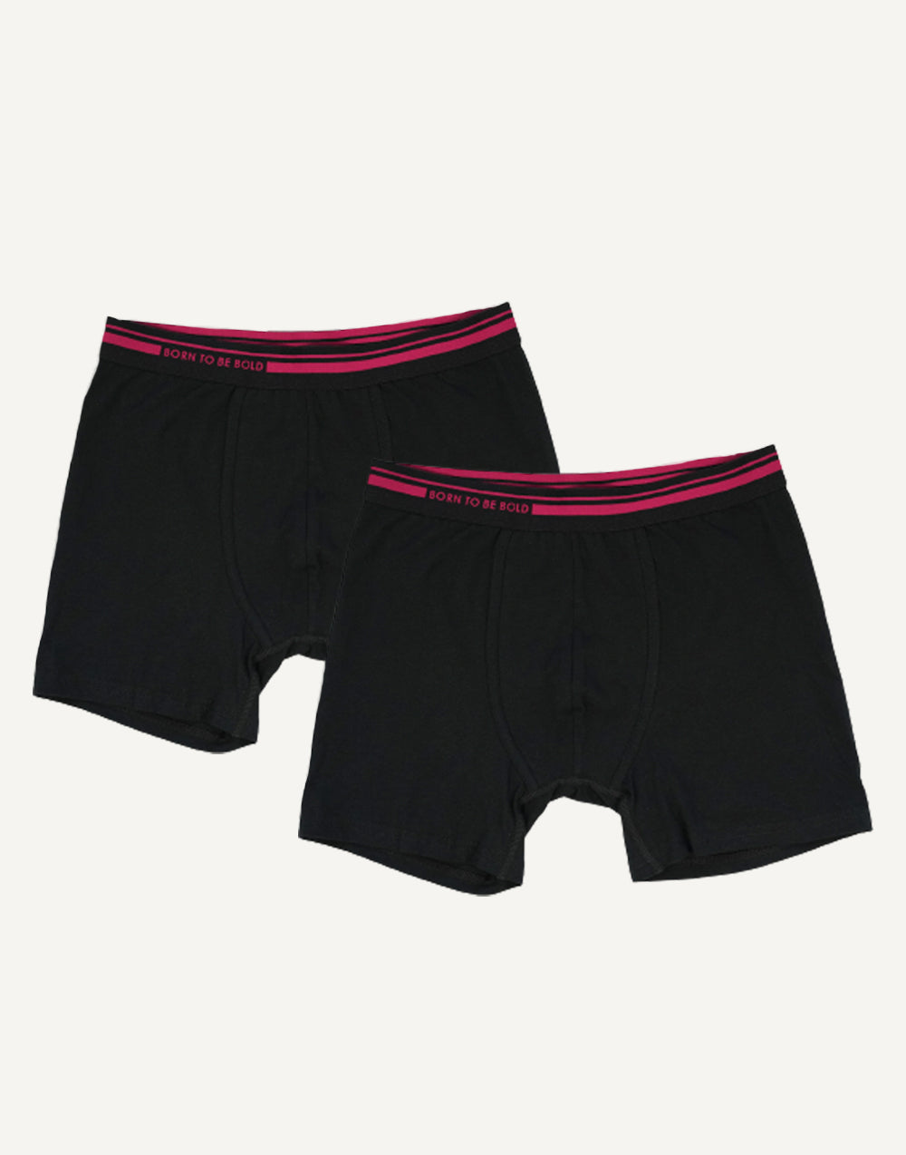 sugarshape-basic-boxershorts-set-black-bordeaux-2er-set-bequem image 1