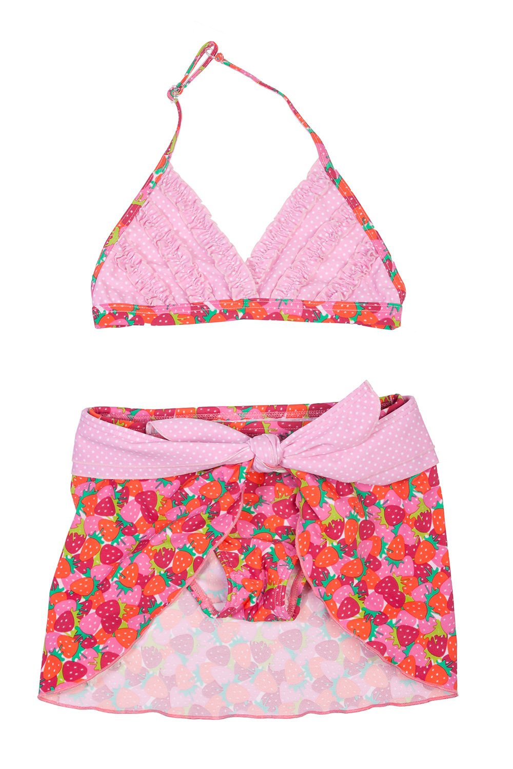 petit-amour-may-m-dchen-bikini-set-mit-pareo-erdbeer-gr-92-146 image 3