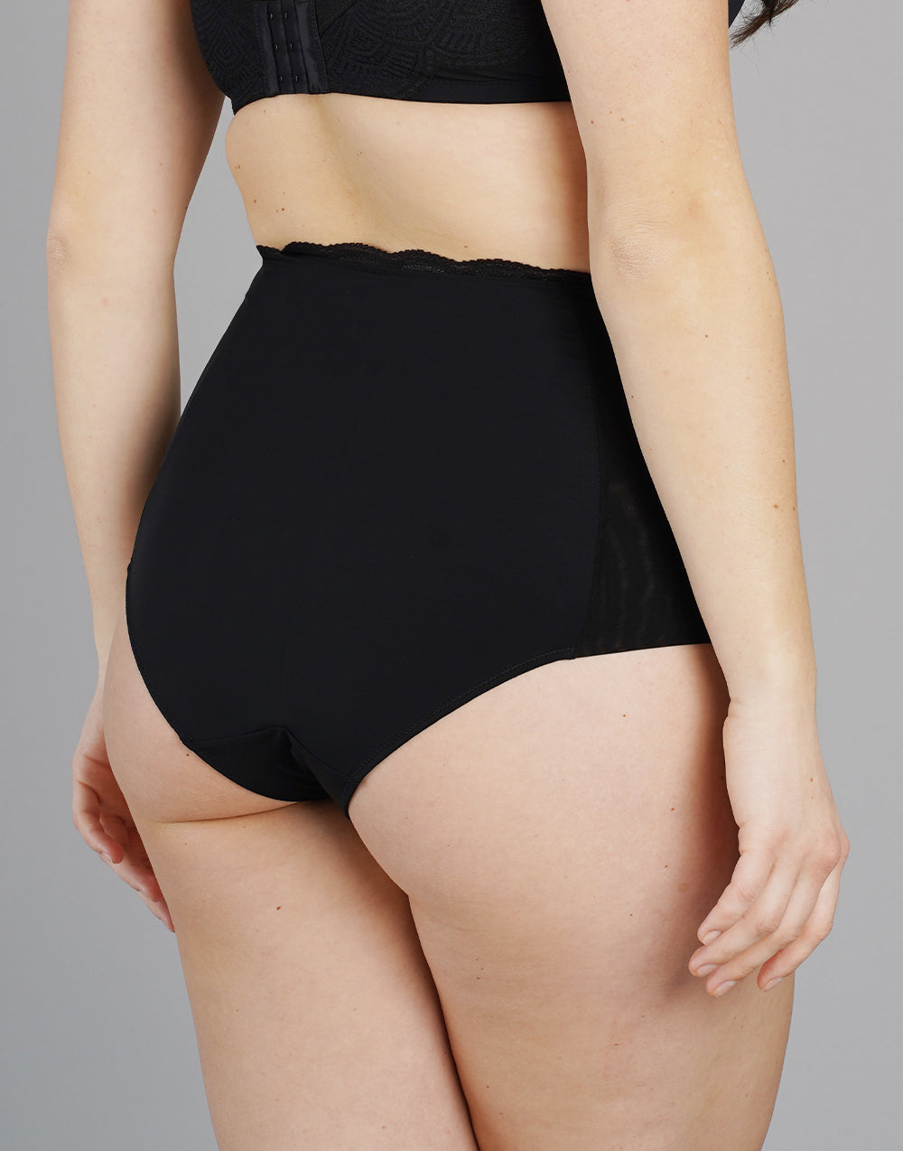 sugarshape-clara-high-waist-panty-schwarz-spitze image 2