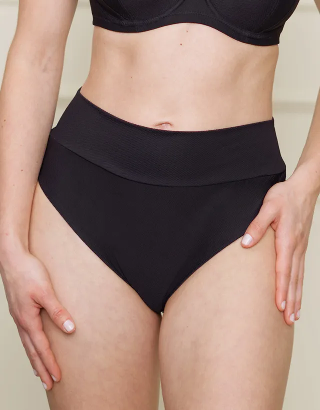 sugarshape-porto-bikini-high-waist-brazilian-black image 1