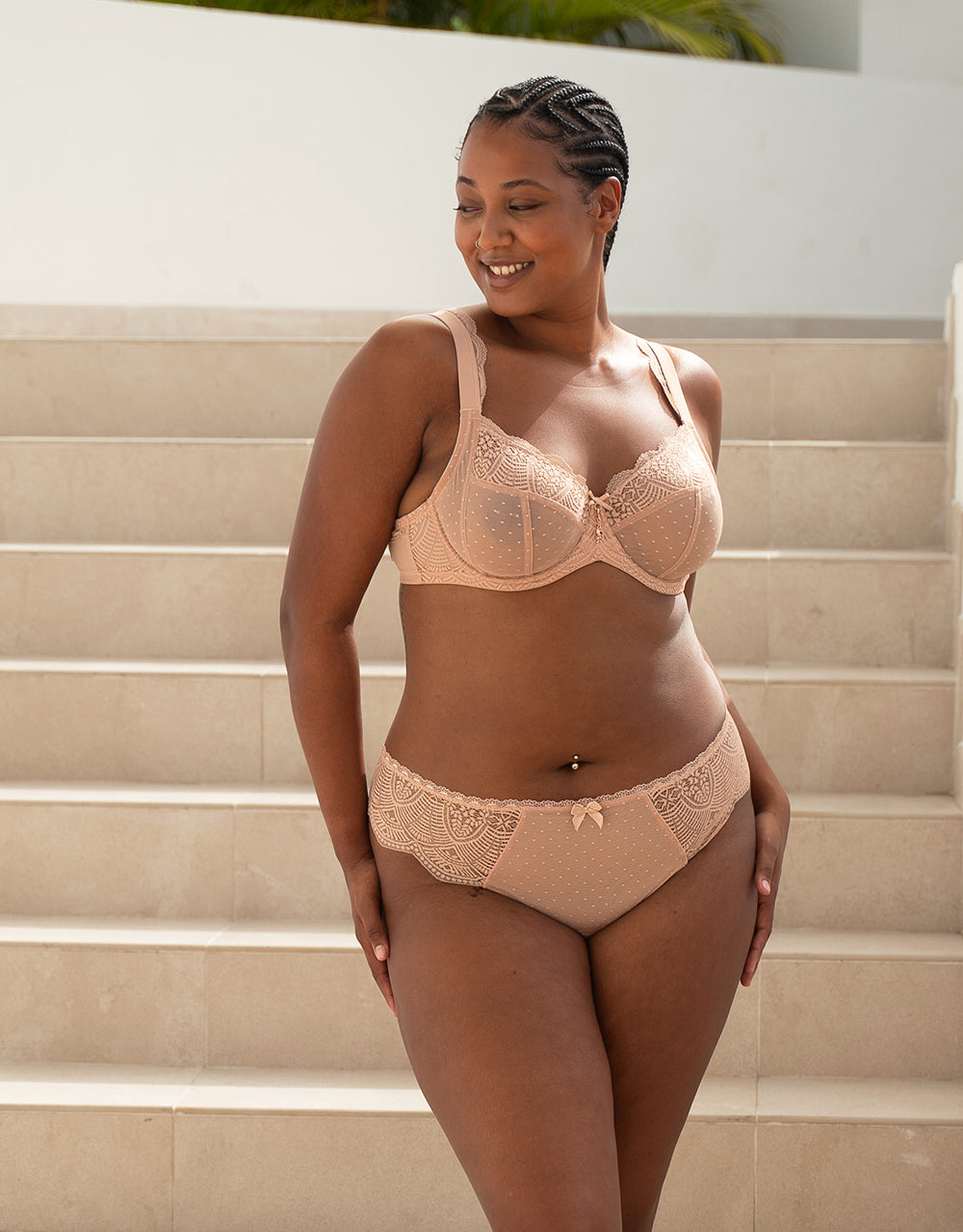 sugarshape-clara-string-cappuccino-spitze image 3