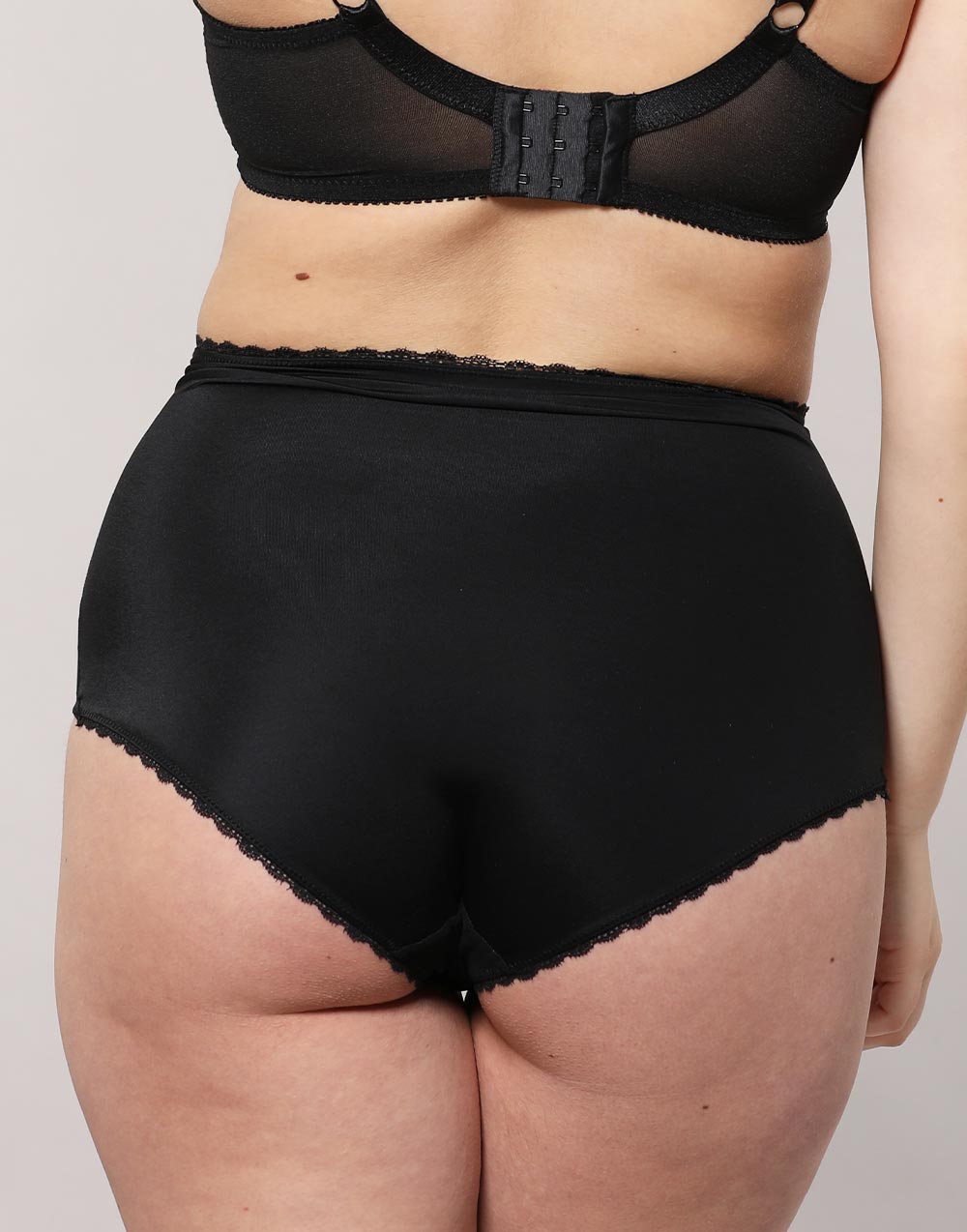 sugarshape-aira-high-waist-panty-jet-schwarz-retro image 2