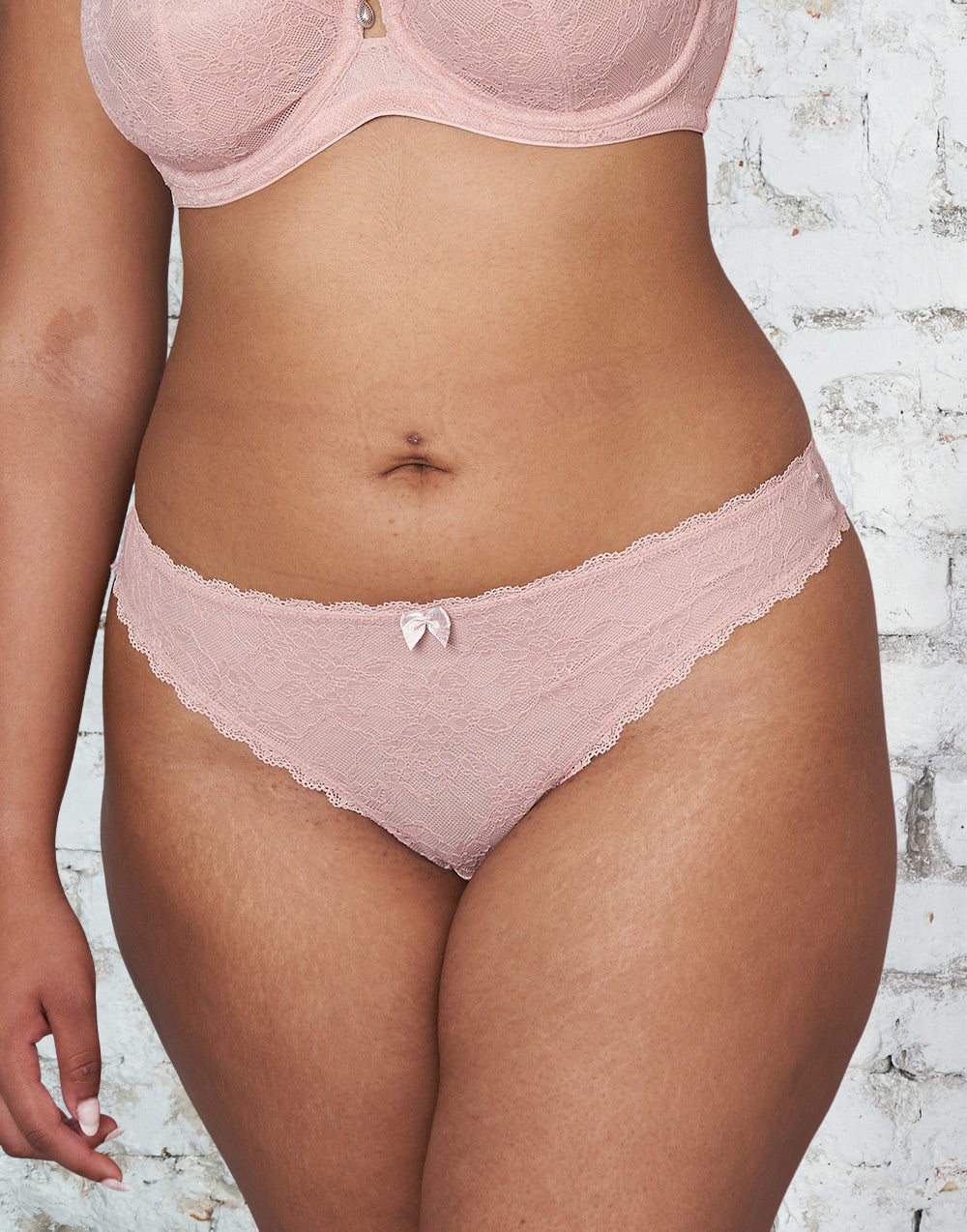 sugarshape-basic-string-sienna-slip-rose-spitze image 1