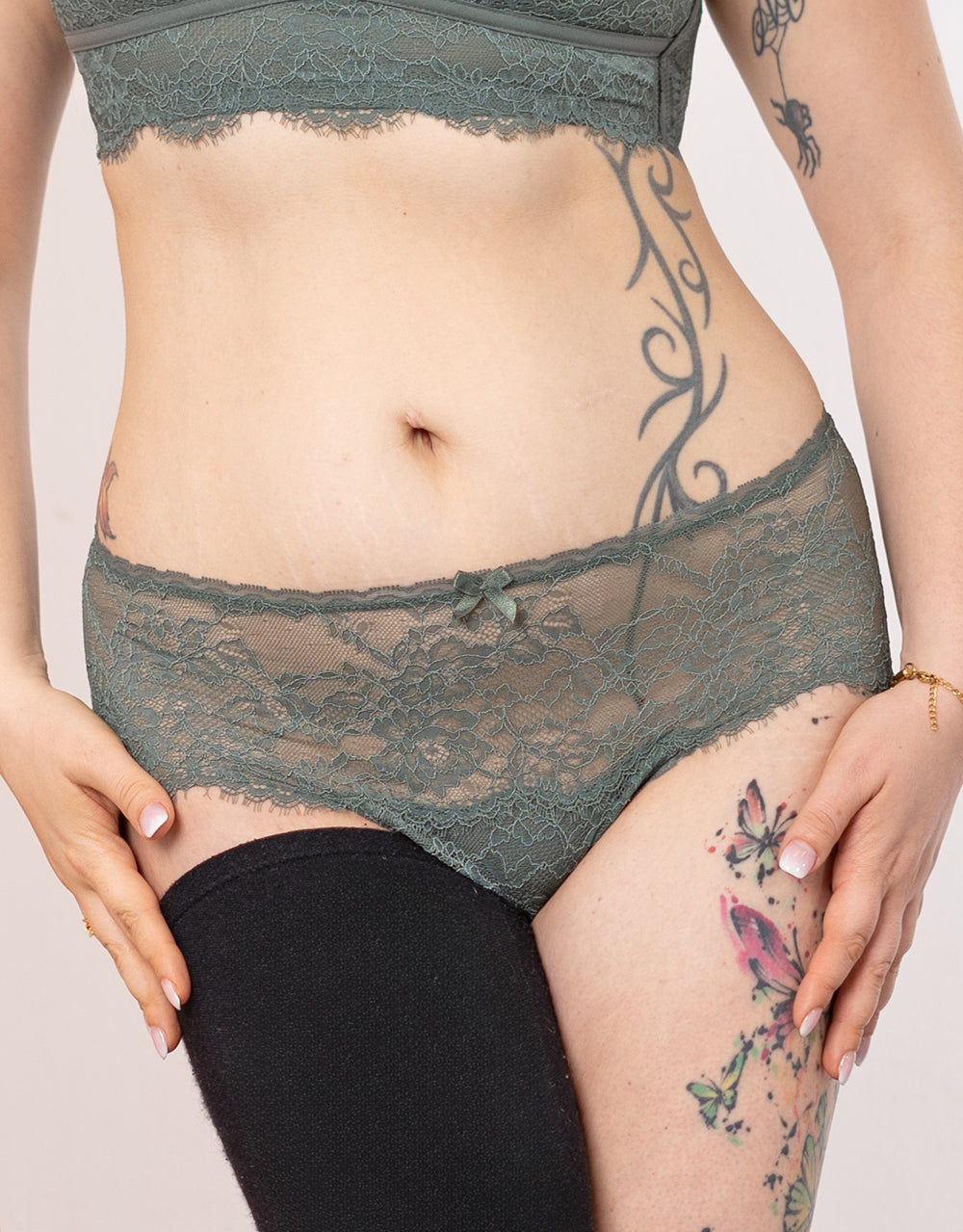 sugarshape-emilia-panty-olive-wimpernspitze image 1