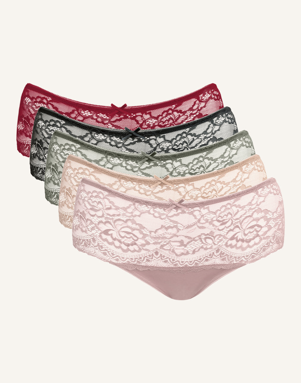 sugarshape-lace-basic-high-panty-5er-set-spitze image 1