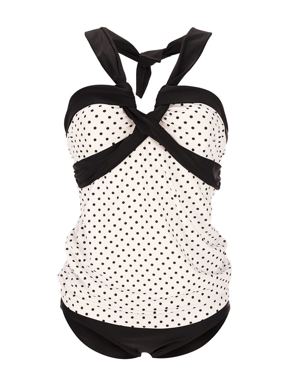 petit-amour-amelie-umstandstankini-schwarz-wei-m-punkte image 4