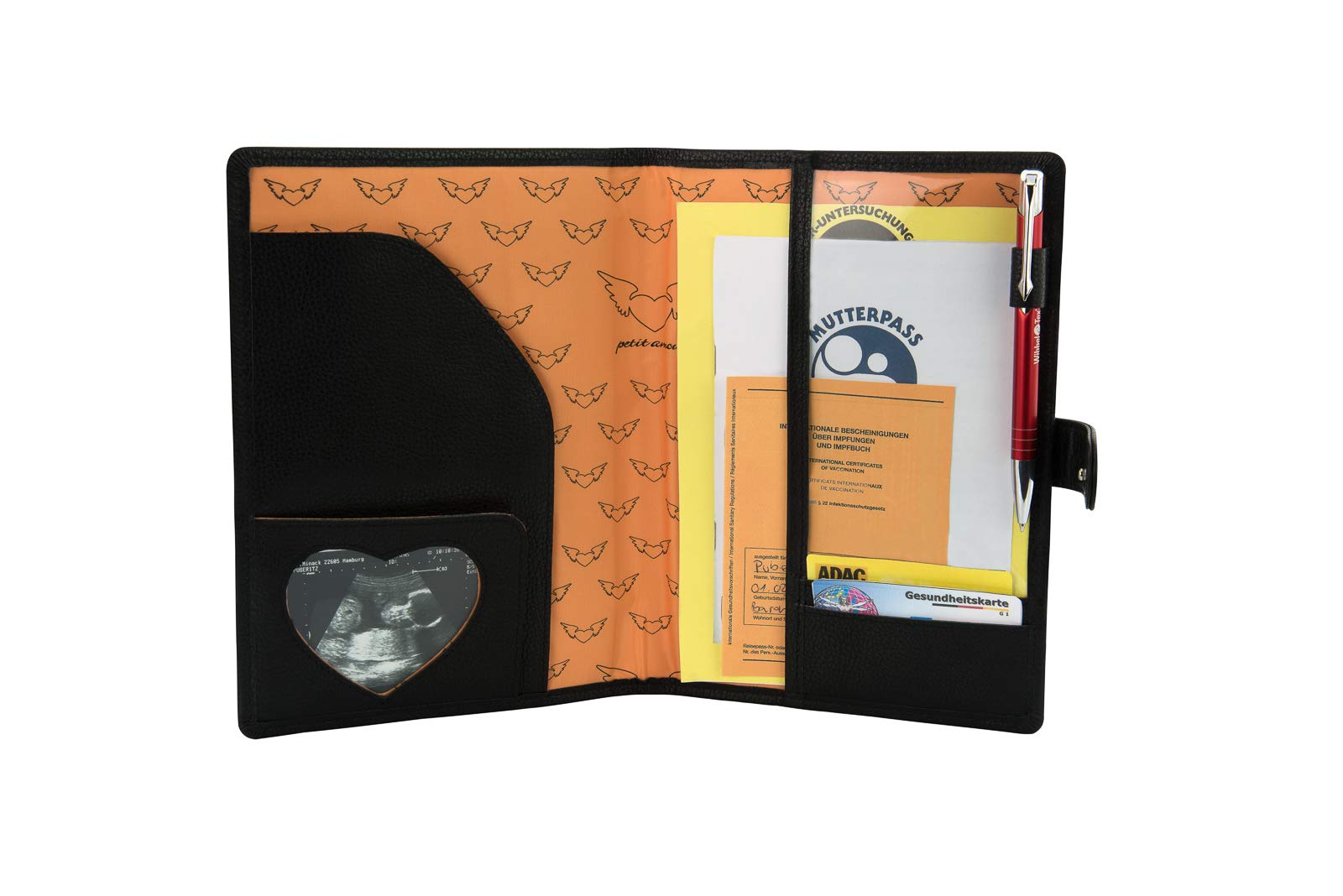 petit-amour-leona-mutterpassh-lle-leder-schwarz-a5-etui image 3