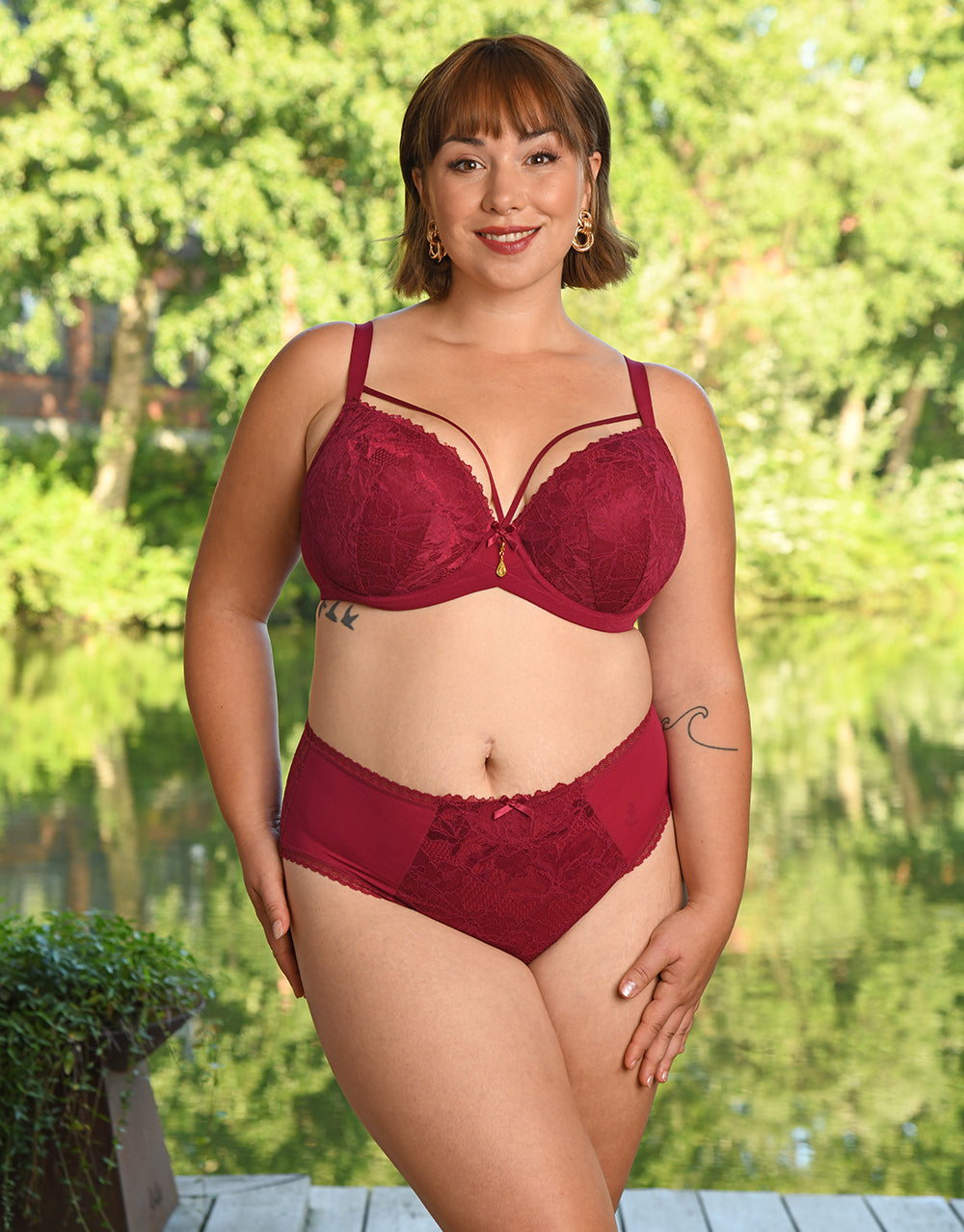 sugarshape-vienna-high-panty-bordeaux-spitzenslip image 3