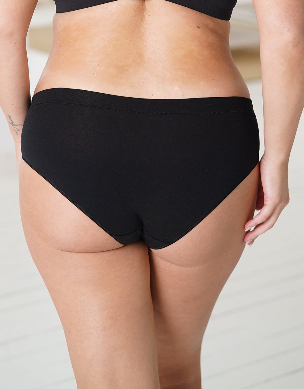 sugarshape-cotton-basic-panty-schwarz-baumwolle image 2