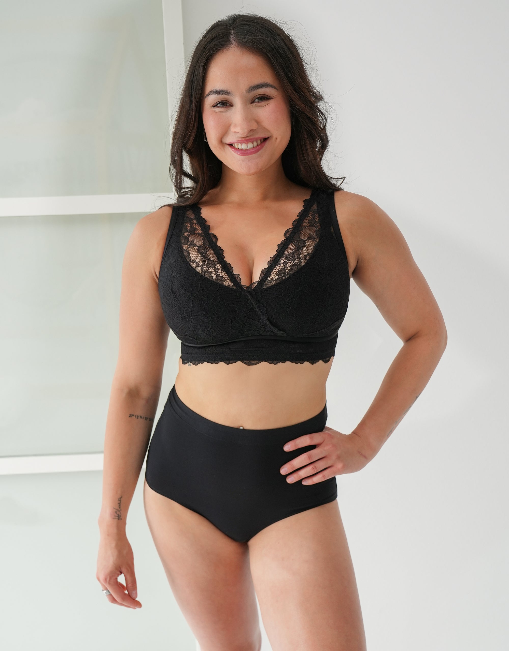 sugarshape-cozy-basic-high-waist-panty-black-modal image 3