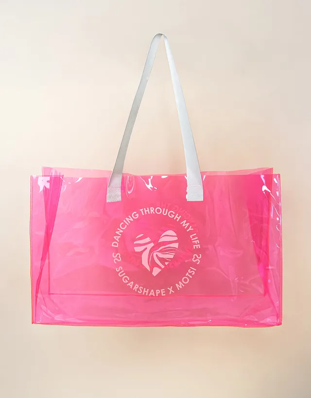 sugarshape-beach-bag-strandtasche-transparent-shopper image 1