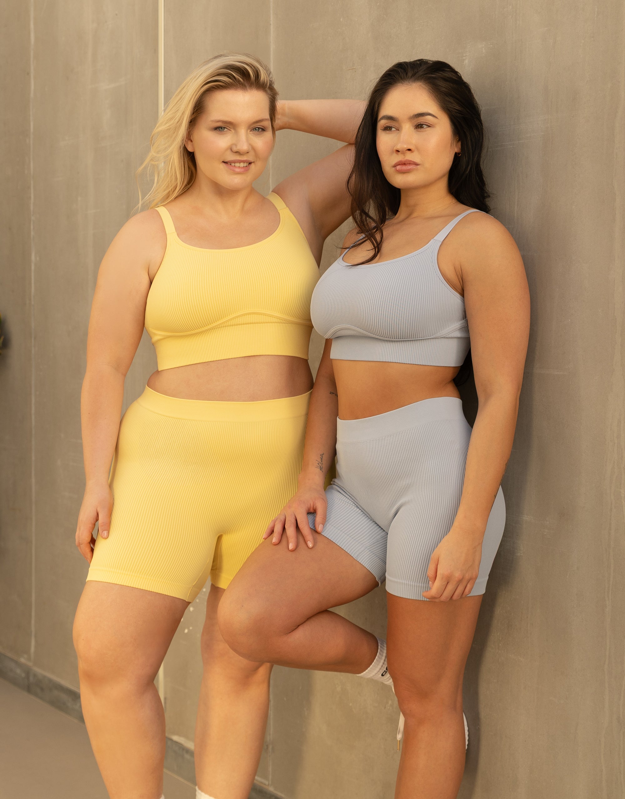 sugarshape-freeda-high-waist-shorts-iceblue-nahtlos image 8