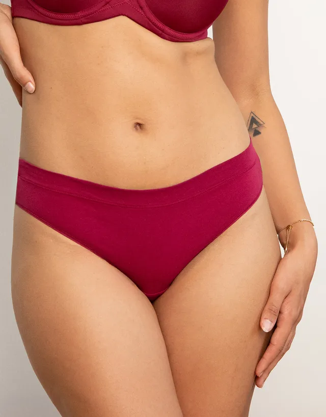 sugarshape-basic-string-cotton-bordeaux-baumwolle image 1