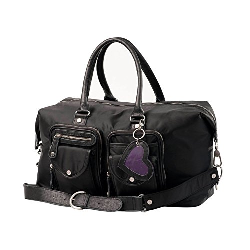petit-amour-lissy-wickeltasche-babytasche-schwarz-mit-f-chern image 5