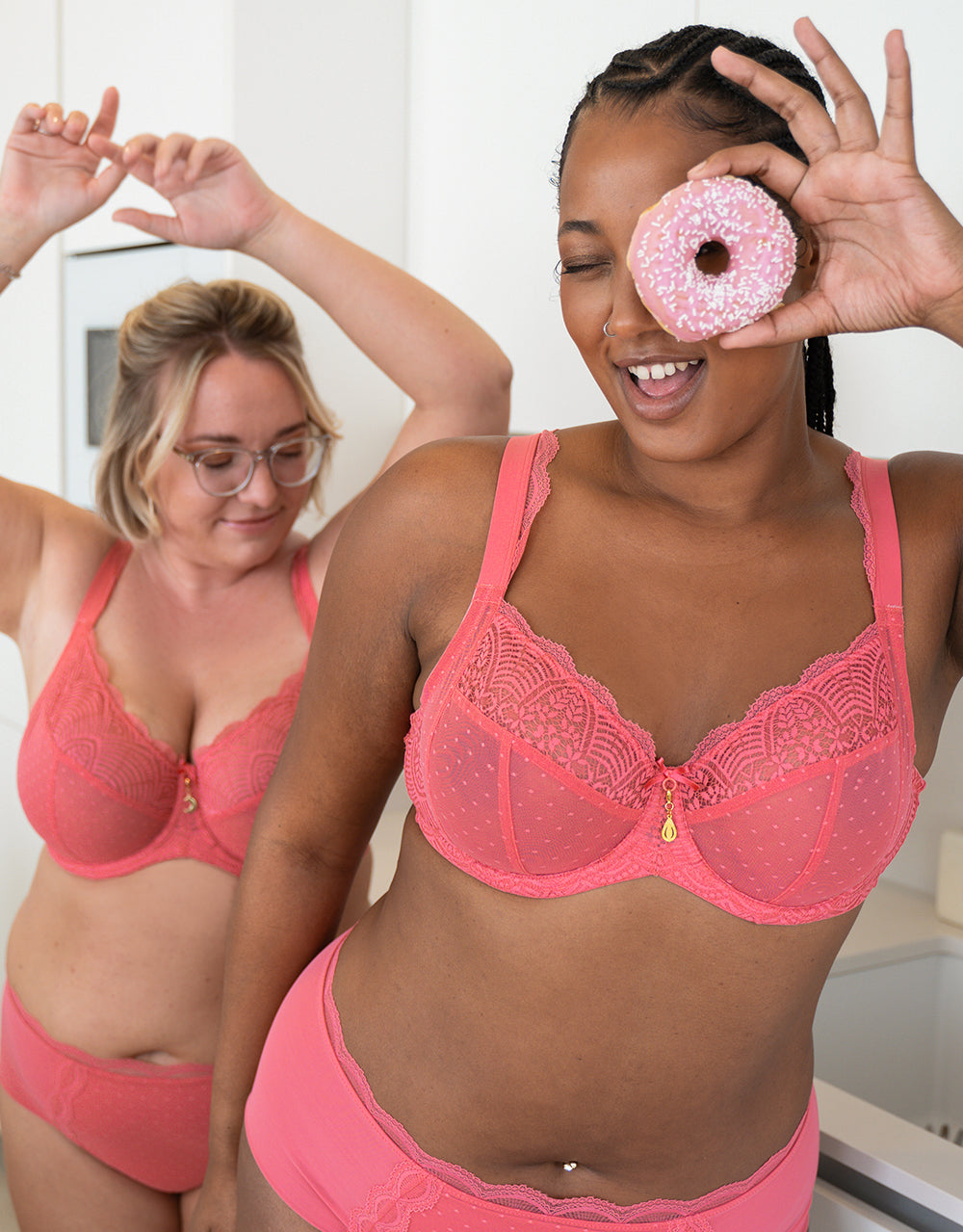 sugarshape-clara-lace-flamingo-bh-unwattiert-rosa image 8