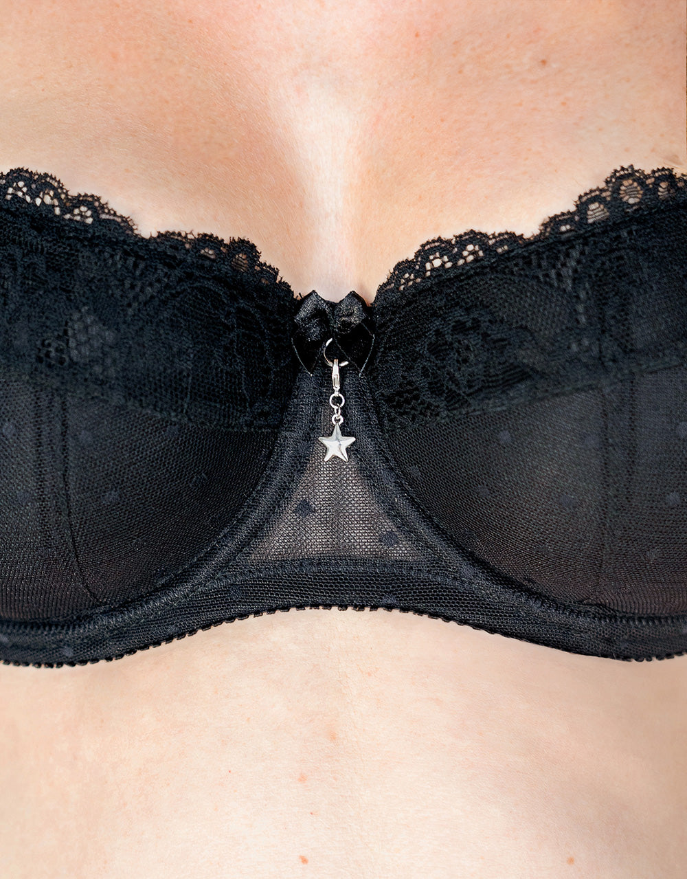 sugarshape-aira-bh-jet-schwarz-wattiert-spitze image 5