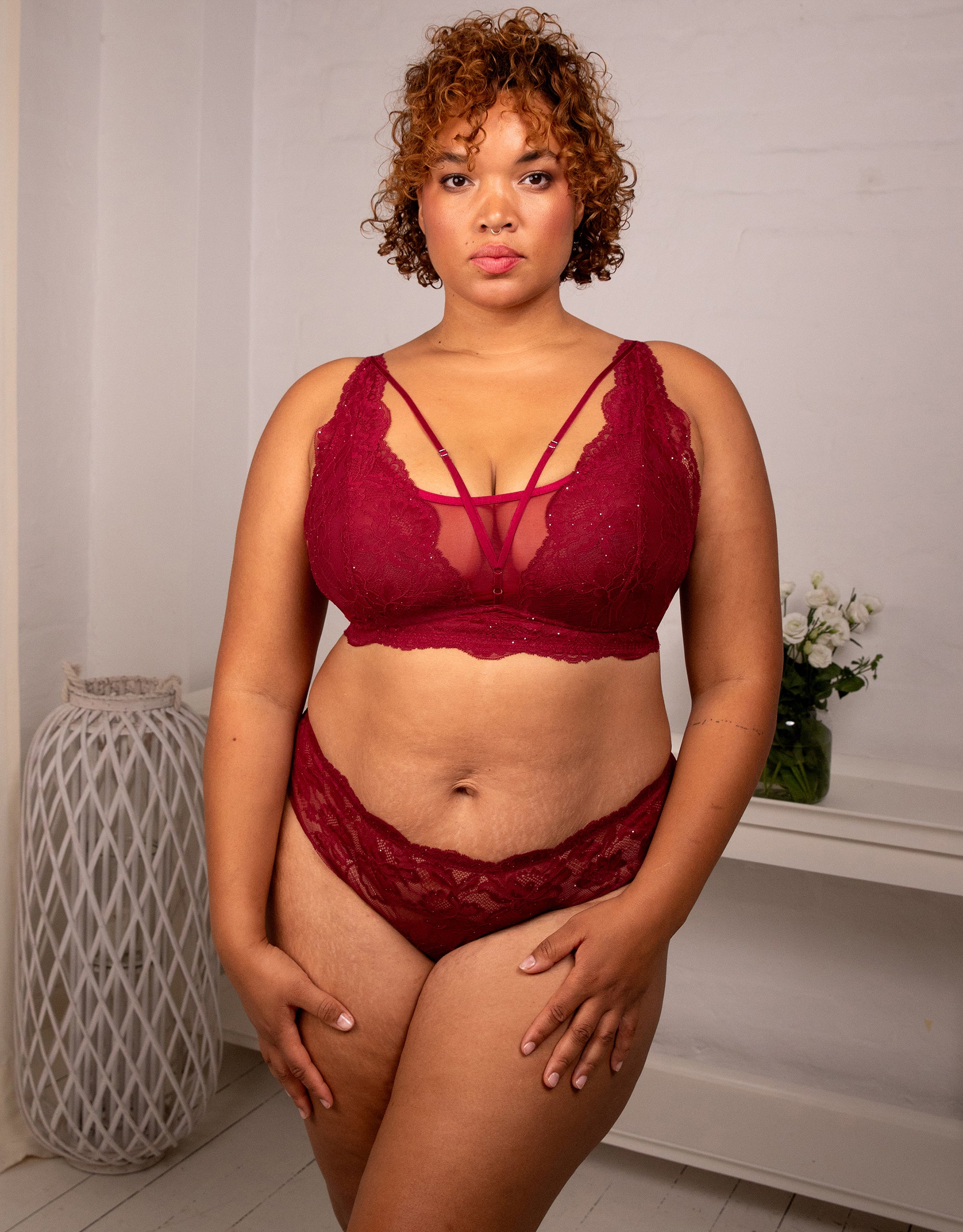 sugarshape-glam-brazilian-slip-bordeaux-mit-spitze-pailletten image 6