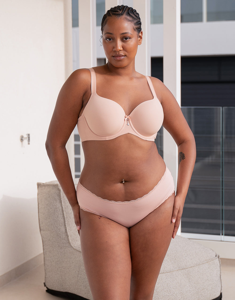 sugarshape-basic-panty-rose-slip-spitze-40-42 image 3