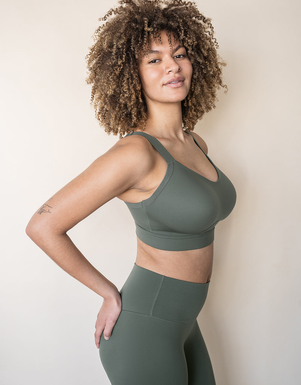 sugarshape-jive-racer-sport-bh-olive-high-support-racerback image 5