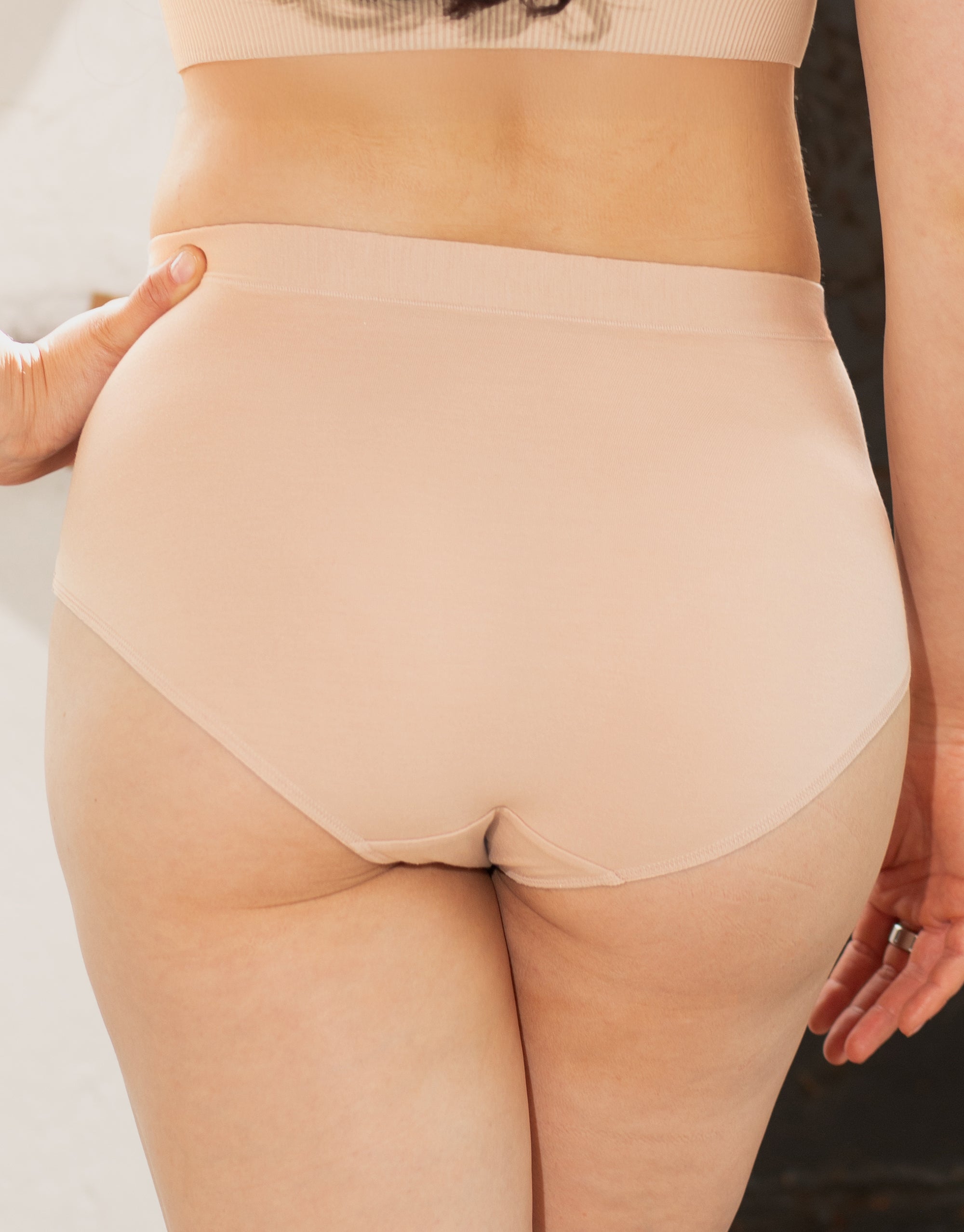sugarshape-cozy-basic-high-panty-almond-modal image 2