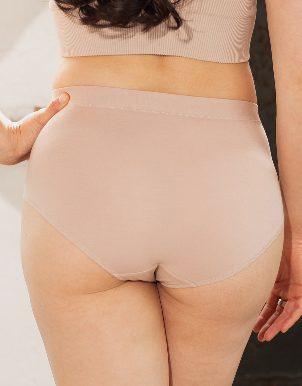 sugarshape-cozy-high-panty-basic-sand-modal-gr-36-56 image 2