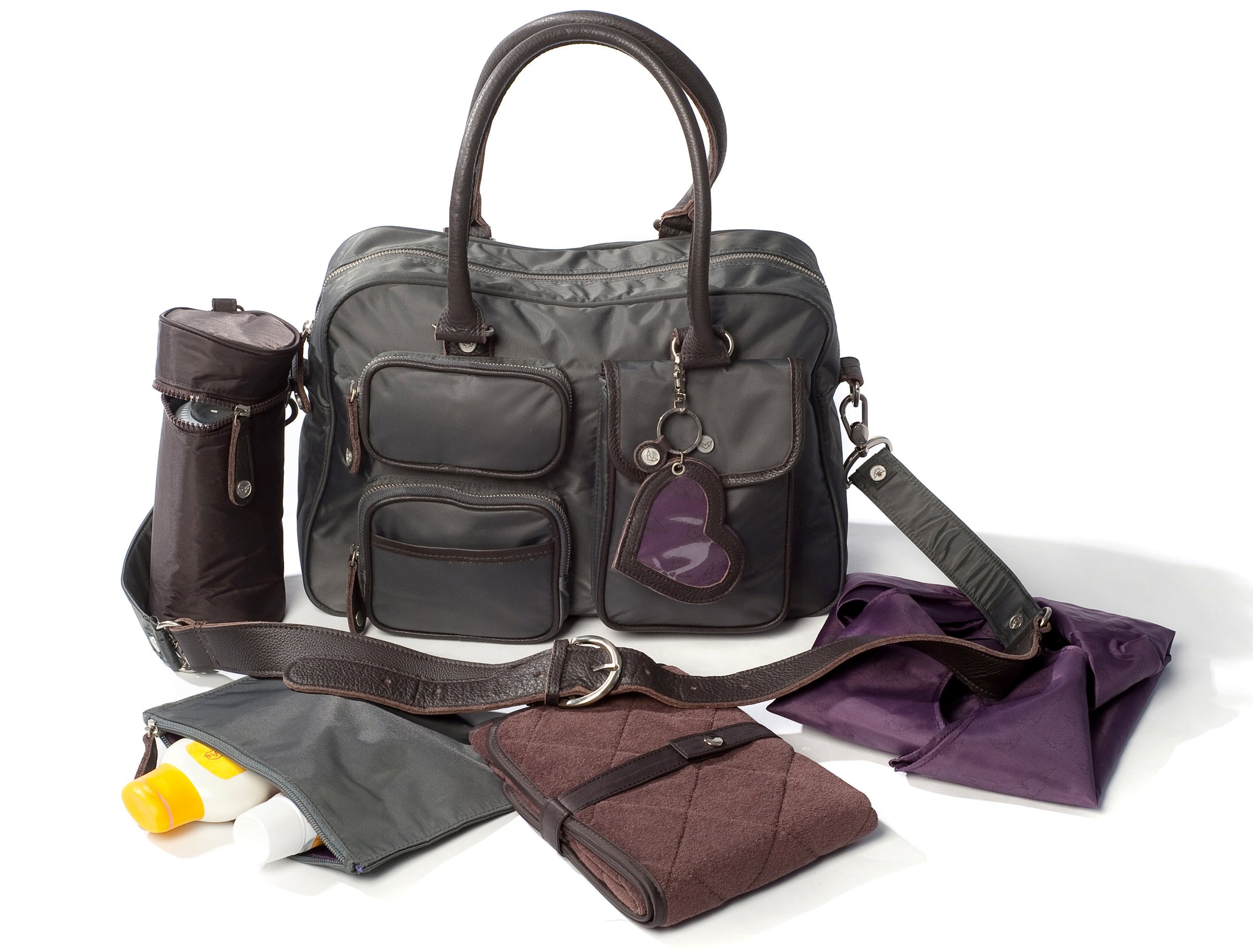 petit-amour-wickeltaschen-designer-set-leder-babytasche-tabac image 1