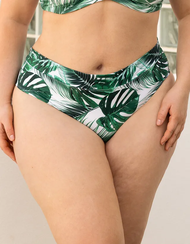 sugarshape-monaco-bali-bikini-high-panty-bl-ttermuster-bauch image 1