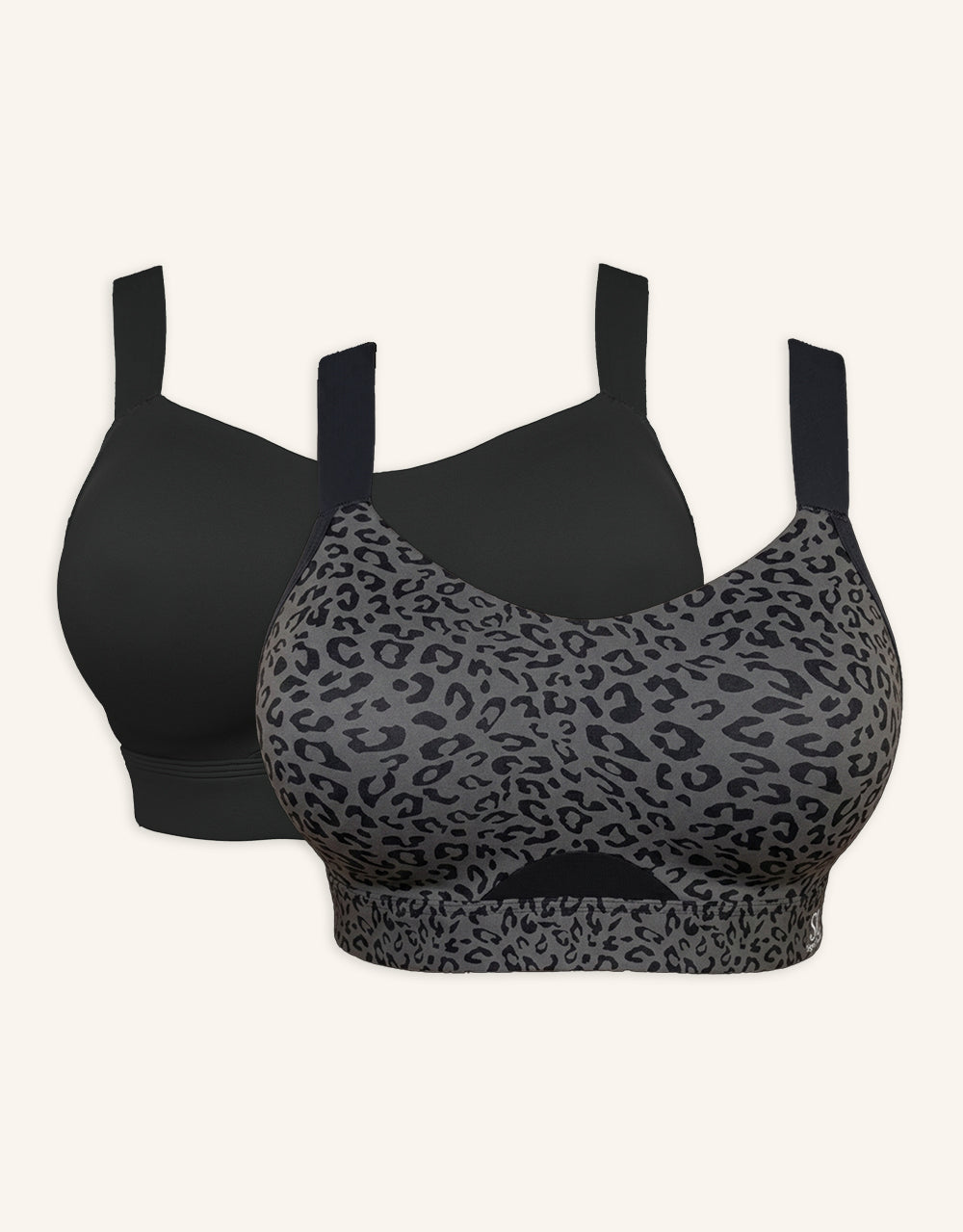 sugarshape-jive-sport-bh-set-2x-black-leo-b-gellos-gro-e-gr-en image 1