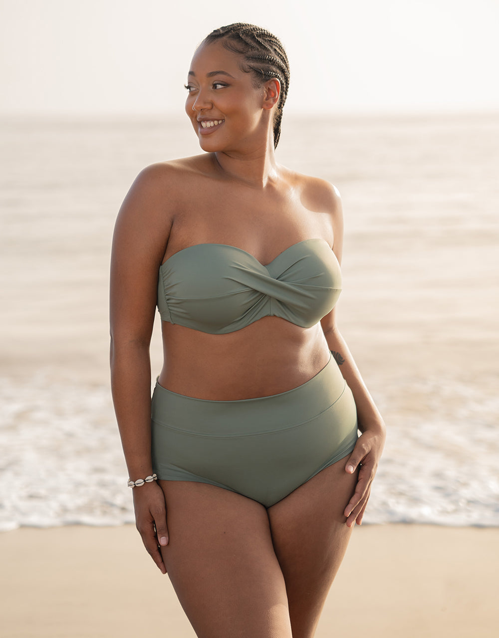sugarshape-monaco-bikinihose-khaki-fold-over-recycelt image 3
