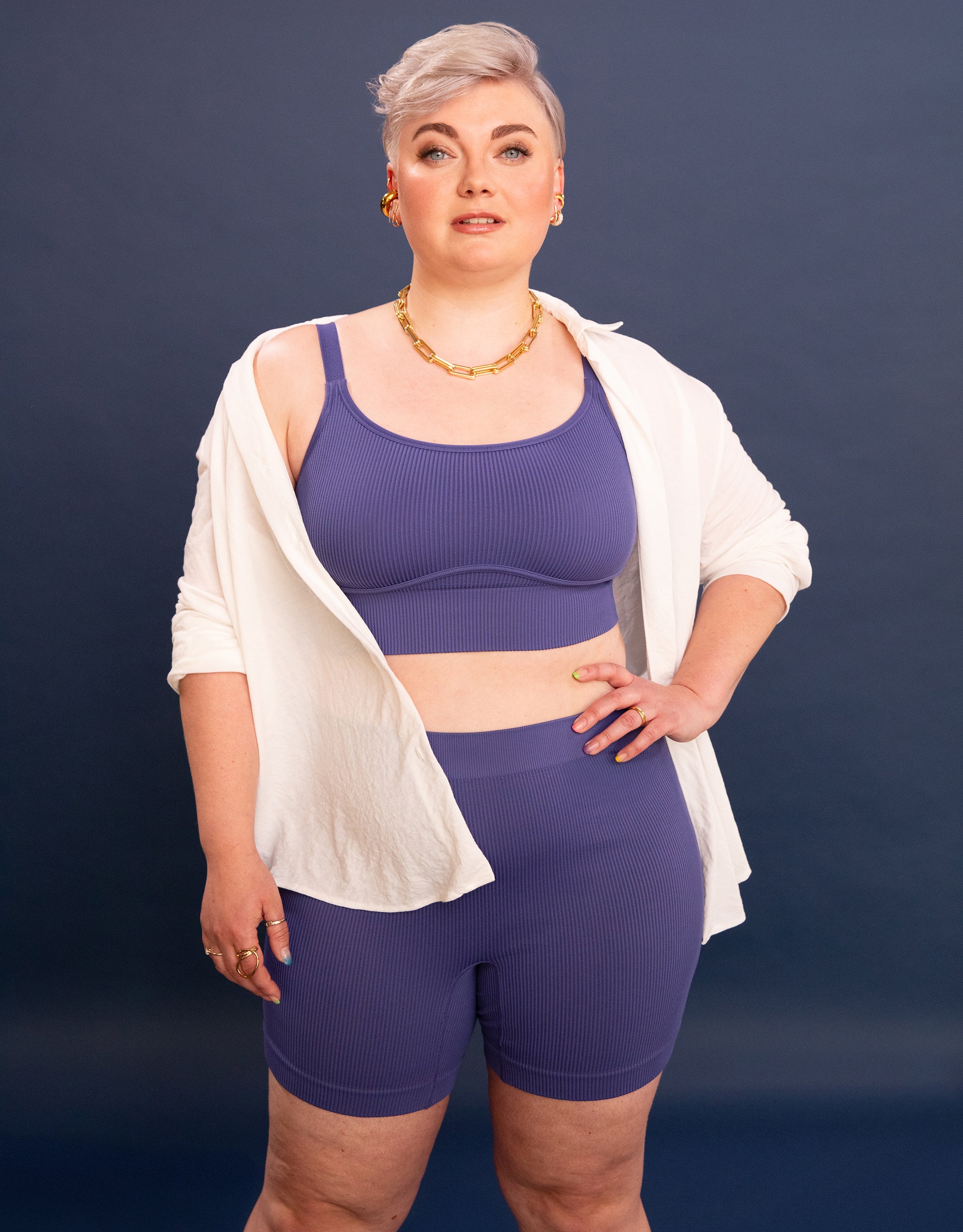 sugarshape-freeda-high-waist-shorts-storm-nahtlos image 8