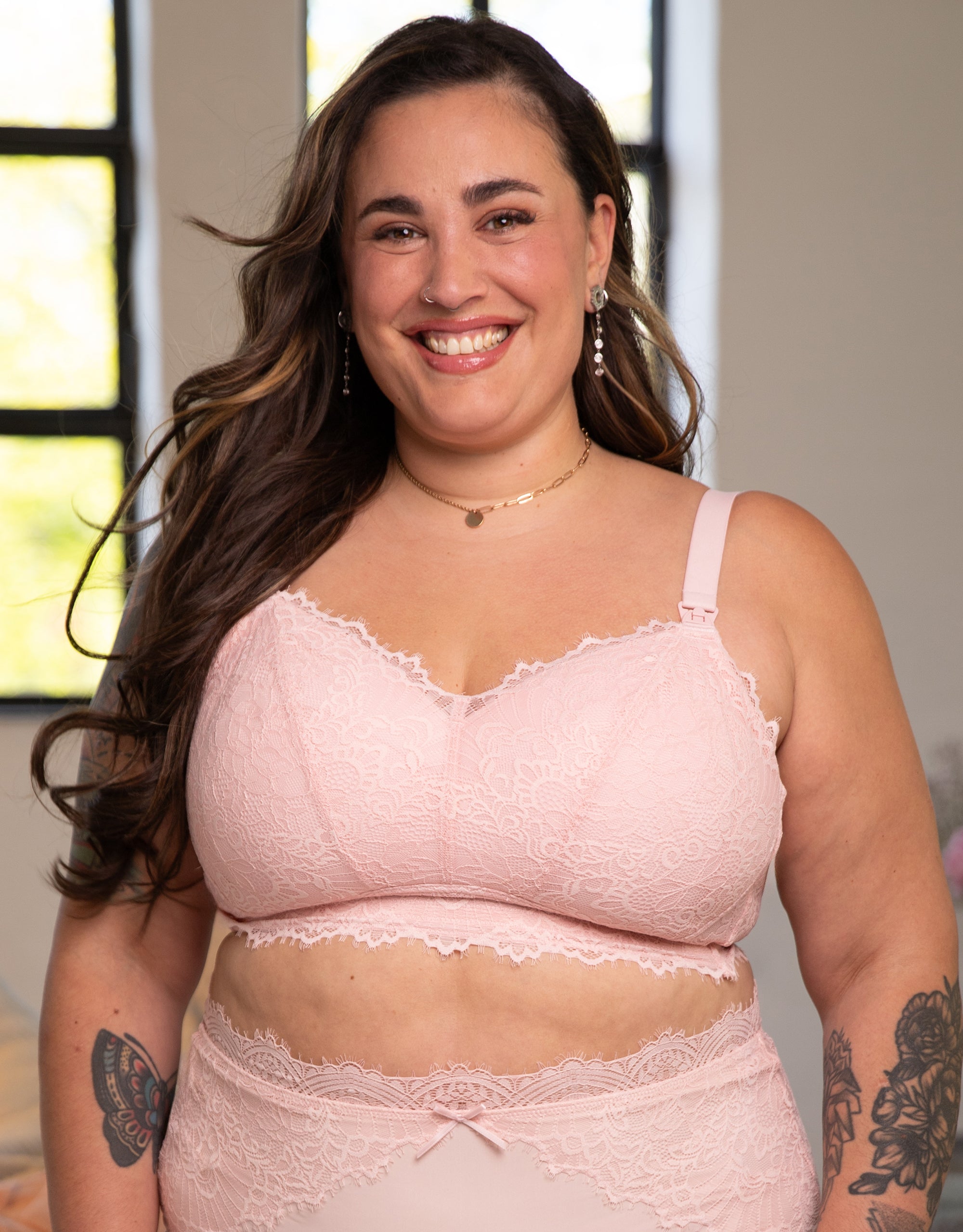 sugarshape-sensla-still-bralette-blush-wattiert-spitze image 2