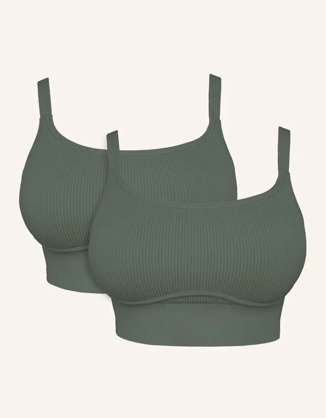 sugarshape-freeda-bustier-set-2x-olive-nahtlos-gr-70d image 1