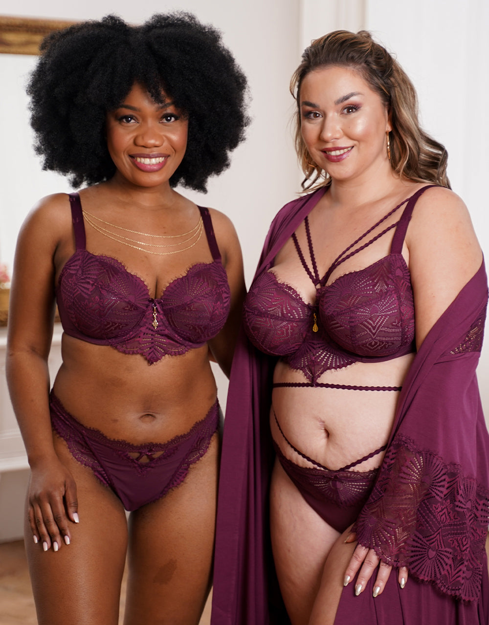 sugarshape-lilou-bh-wine-spitze-mit-straps-und-kette image 8